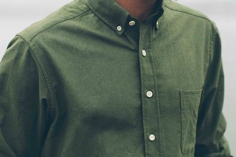 20 Best Men's Oxford Shirts | GearMoose Oxford Shirt Outfit, Oxford Shirt Men, Oxford Shirts, Mens Accessories Fashion, Green Shirt, Men's Wardrobe, Oxford Shirt, Well Dressed, Shirt Outfit