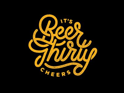 It's Beer Thirty! Beverage Design, Inspiration Typographie, Calligraphy Inspiration, Typographic Quote, Hand Lettering Inspiration, Lettering Inspiration, Typography Love, Graphic Design Blog, Typo Logo