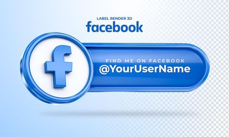 Banner icon facebook find me label 3d re... | Premium Psd #Freepik #psd #facebook-interface #social-media-facebook #facebook-like #facebook-3d Facebook Post Mockup, Facebook Background, Heart App, Banner Icon, Pfps Aesthetic, Facebook Icons, Youtube Banner Template, Facebook Banner, Happy Birthday Quotes For Friends