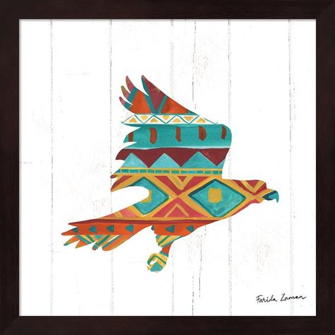 Native American Art For Kids, Southwestern Christmas Ornaments, Native American Cowboy, Native Drawings, Southwestern Christmas, Den Inspiration, Bird Decorations, Bohemian Artwork, Southwest Vibes