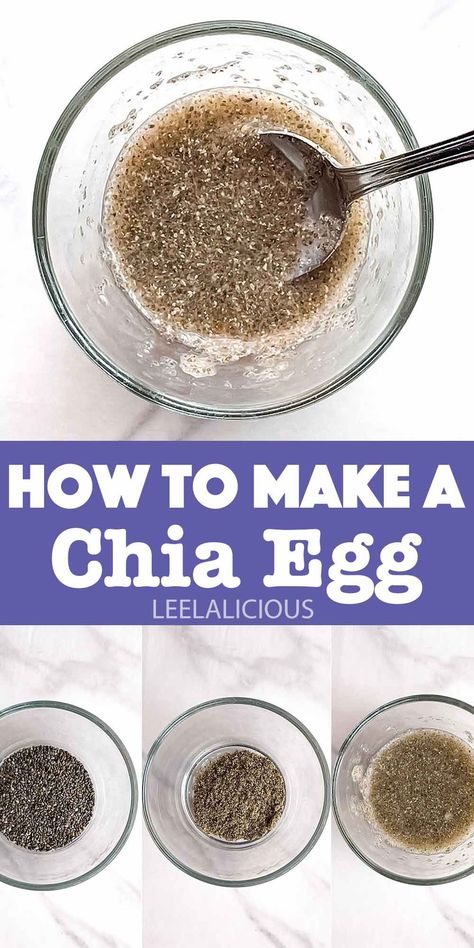 Chia Seed Egg, Egg Substitute In Baking, Chia Egg, What Is Healthy Food, Vegan Egg Substitute, Egg Substitute, Healthy Foods To Make, Seed Recipes, Egg Replacement