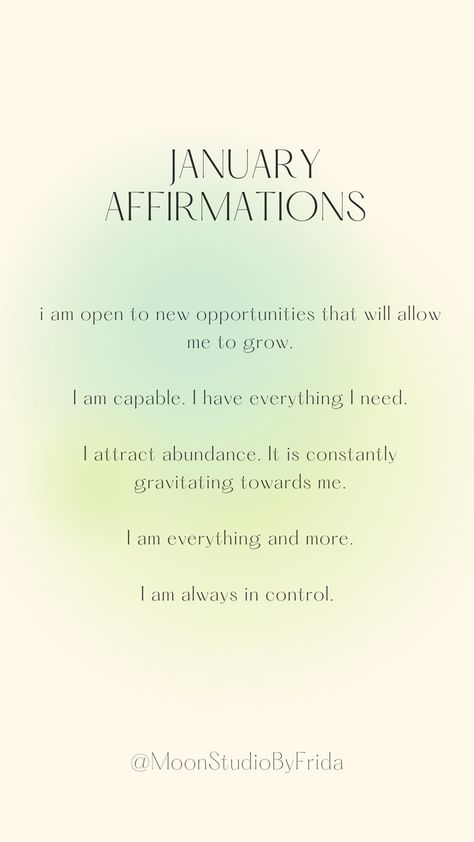 Affirmations list
January affirmations to say January Energy, January 2024 Wallpaper, January Manifestation, New Opportunities Affirmations, January Motivation, January Affirmations, January Motivational Quotes, Winter Affirmations, January Wallpaper Iphone