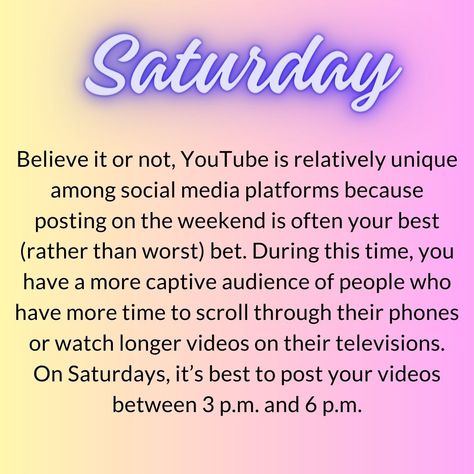 When Is the Best Time To Post on YouTube in 2024? Best Time To Post on YouTube 💻 What To Post On Youtube, Best Time To Post, Good Things, On Instagram, Instagram