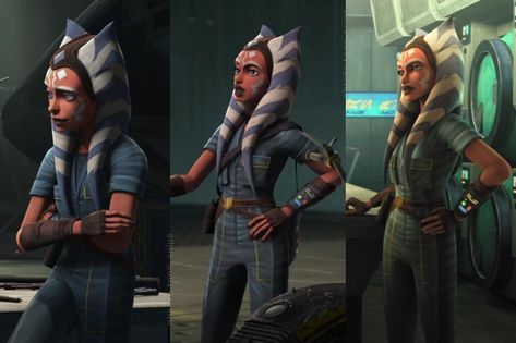 Rogue Knight, Mechanic Clothes, Ashoka Tano, Star Wars Ahsoka, Jedi Knight, Star Wars The Clone Wars, Star Wars Clone, Bad Batch, Ahsoka Tano