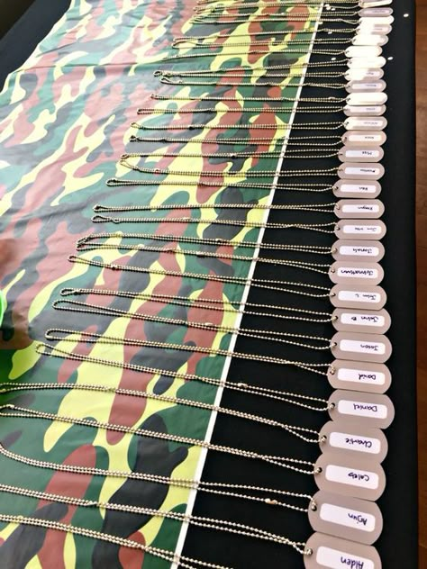 Kids Military Birthday Party, Laser Tag Party Ideas, Camo Party Ideas, Laser Tag Birthday Party Ideas, Army Birthday Party Ideas, Halo Birthday Parties, Boys Birthday Party Ideas, Army Themed Birthday, Camo Birthday Party