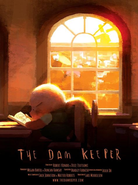 Beautiful Trailer for Robert Kondo & Dice Tsutsumi's Animated Short 'The Dam Keeper' Released http://www.rotoscopers.com/2014/02/07/beautiful-trailer-for-robert-kondo-dice-tsutsumis-animated-short-the-dam-keeper-released/ The Dam Keeper, Robert Kondo, Dice Tsutsumi, Tonko House, Zootopia Comic, Color Script, Visual Development, Little Pigs, Children Illustration