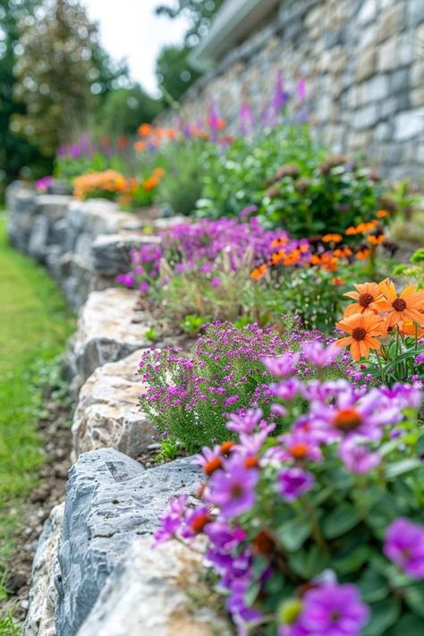 Creative Berm Ideas for Your Landscape Design Berm Landscaping Ideas, Landscaping Berm Ideas, Berm Ideas, Small Urban Garden, Tall Shrubs, Backyard Balcony, Backyard Inspiration, Flower Landscape, Top Soil