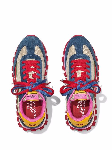 Luxury Multicolor Sneakers With Laces, Designer Orange Sneakers, Luxury Multicolor Sneakers, Marc Jacobs Jogger Shoes, Marc Jacobs Sneakers, Mode Shoes, Swag Shoes, Designer Sneakers, Sneaker Collection