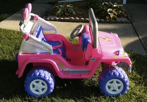 Barbie Power Wheels, Barbie Jeep, 2000s Childhood Memories, 2000s Toys, Childhood Aesthetic, 2000s Baby, 2010s Nostalgia, Childhood Memories 90s, Childhood Memories 2000