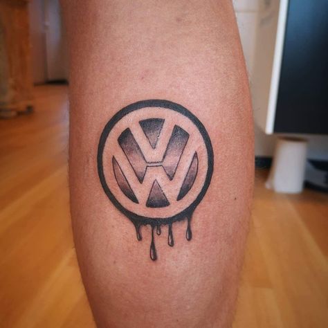 Ford Tattoo Ideas, Vw Tattoo Ideas, Volkswagen Tattoo, Ford Tattoo, Vw Tattoo, Cherry Tattoos, Tattoo Stencils, Jesus Fish Tattoo, Small Tattoos