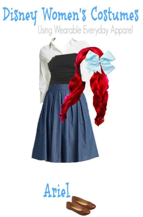 Little Mermaid Halloween Costume, Ariel Costume Diy, Ariel Stuff, Bicycle Birthday, Mermaid Halloween Costume, Themed Costumes, Mermaid Halloween Costumes, Disney Inspiration, Ariel Costumes