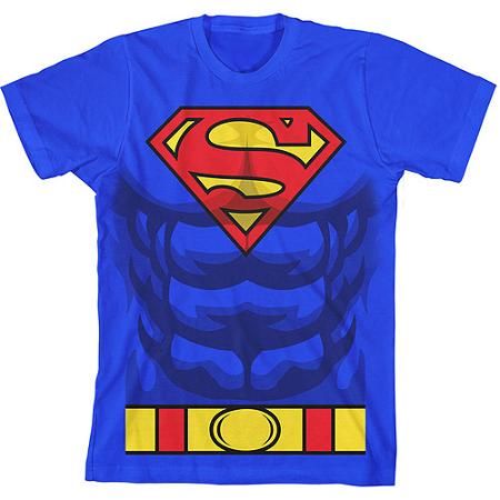 DC Comics Superman Costume Boys Graphic Tee -- $6.97 Superman Cosplay, Superman Suit, Christopher Reeve Superman, Superman Costumes, Royal Blue T Shirt, Boys Graphic Tee, Boys Set, Boy Costumes, Screen Printing Designs