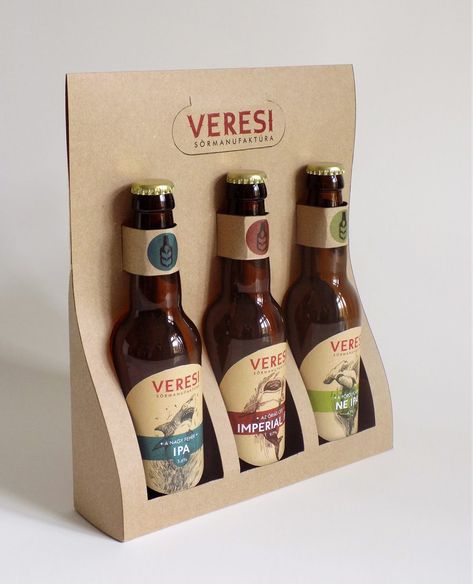 Bottle Packaging Ideas, Beer Display, Beer Bottle Design, Craft Beer Packaging, Beer Packaging Design, Spices Packaging, Diy Beer, Packaging Template Design, Packaging Template