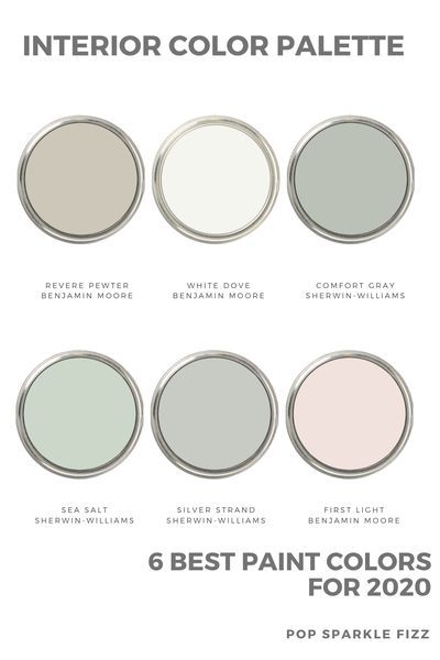 Best Paint Colors For 2020, Light Farmhouse Paint Colors, Light And Airy Bathroom Paint Colors, First Light Paint Color, Light Airy Paint Colors, Farmhouse Colours Palette, Airy Living Room Paint Colors, Best Interior Paint Colors 2020, Grand Millennial Paint Colors