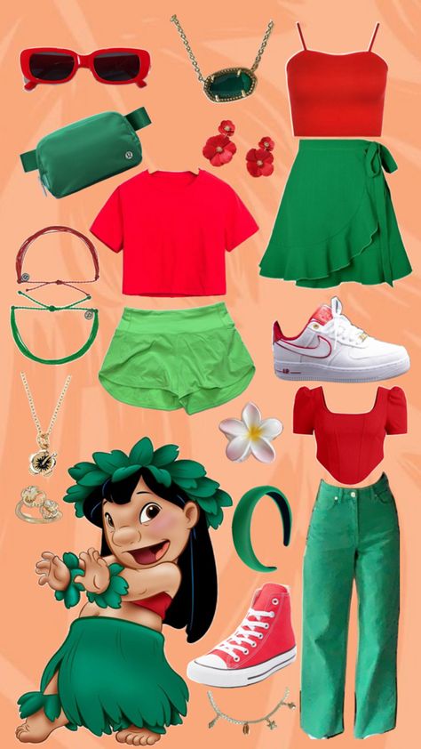 Lilo And Nani, Lilo And Stitch Disney, Disney Bounding, Disney Birthday, Teenager Outfits, Stitch Disney, Disney Outfits, Disney Trips, Lilo And Stitch