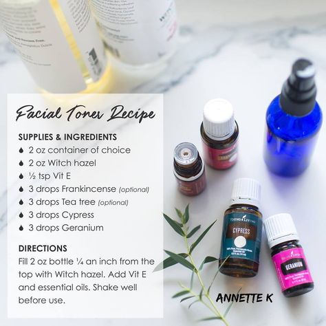 toner2 Essential Oil Toner, Young Living Oils Recipes, Young Living Recipes, Living Oils Recipes, Essential Oils For Face, Essential Oil Beauty, Doterra Essential Oils Recipes, Young Living Essential Oils Recipes, Diy Essentials