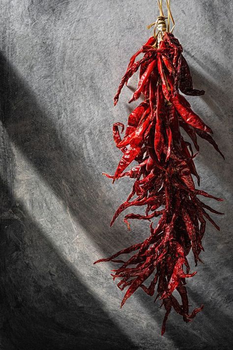 Indoor Water Garden, Dried Chillies, Food Art Photography, Herbal Apothecary, Historical Artwork, Food Wallpaper, Food Photographer, Food Photography Styling, Red Hot Chili Peppers