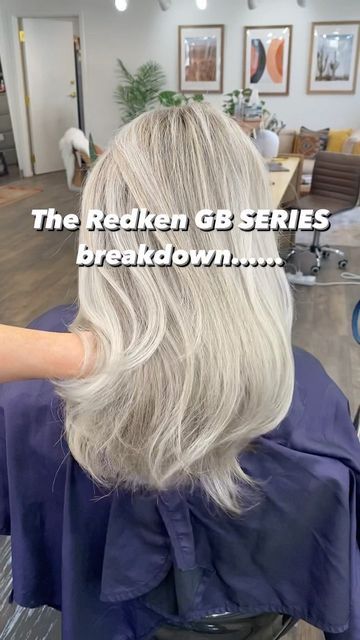 Your Hair Educator & Business Coach on Instagram: "Tonight lets talk about the GB series in @Redken Shades EQ Did you know that the GB is the true beige? Oh it is just the most perfect combination of Gold + Mauve. The Gold being the primary depositing tone and the Mauve being the secondary tone. But what the HECK does this mean? This means that the strongest depositing color will be GOLD so you know it is predominately warm in its deposit, and the MAUVE aspect, or secondary tone will help t Redken Shades Eq Gb, Brunette Dimension, Salon Policies, Blonde Hair At Home, Background Family, Blonde Toner, Neutral Blonde, Hair Color Rose Gold, Redken Shades