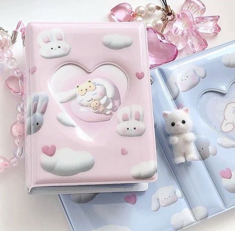 Collect Book Aesthetic Kpop, Simple Scenery, Pastel Pink Icons:), Collect Book, Perfume Bottle Design, Soft Pink Theme, Baby Blue Aesthetic, Desk Inspo, Baby Pink Aesthetic