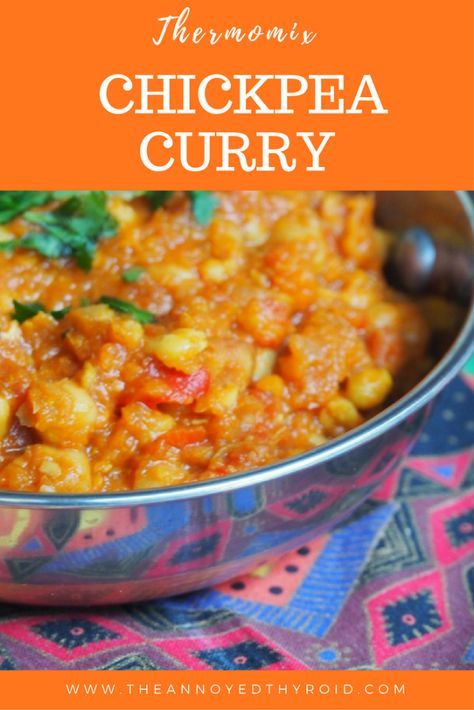 Thermomix Recipes Dinner, Thermomix Recipes Healthy, Curry In A Hurry, Healthy Supper Recipes, Healthy Family Dinners, Vegetarian Curry, Healthy Supper, Vegan Curry, Chickpea Curry