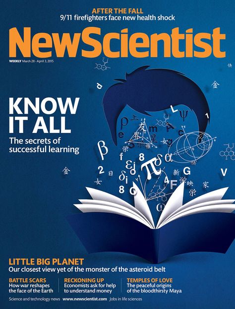 The secrets of successful learning, how war reshapes Earth's surface, our closest view yet of Ceres, 9/11 firefighters' health shock, and more Science Magazine Ideas, Science Textbook Design, Science Magazine Cover Design, New Scientist Magazine Covers, Little Big Planet, Battle Scars, New Scientist, Know It All, Physics And Mathematics