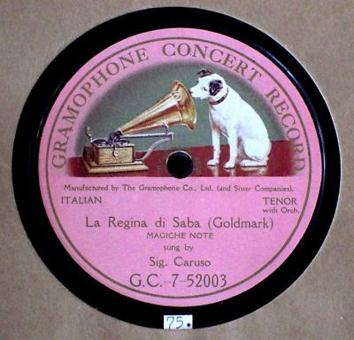 Enrico Caruso 25 x 10” 78 rpm records on HMV & Victor 78 Rpm Records, Vinyl Records, Auction, Songs, Vinyl, 10 Things