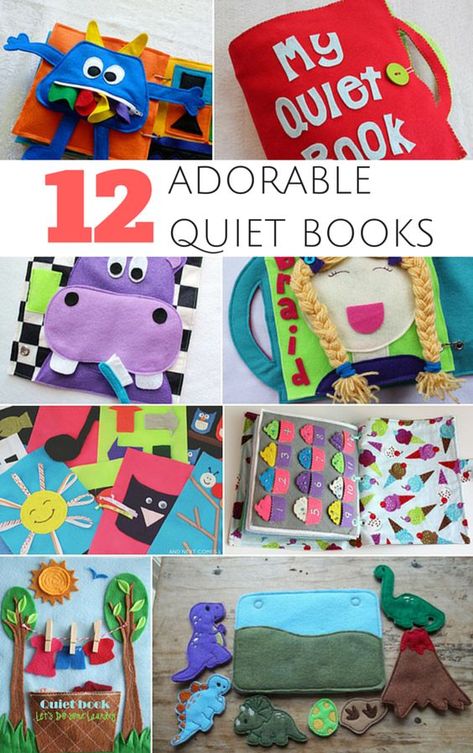 Books For Toddlers, Quiet Book Templates, Diy Quiet Books, Baby Quiet Book, Quiet Book Patterns, Toddler Quiet Book, Quiet Activities, Geek Crafts, Felt Books