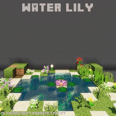 Minecraft Nature, Japanese Pond, Garden Minecraft, Minecraft Decor, Minecraft Japanese House, Minecraft Japanese, Minecraft Idea, Mc Ideas, Japanese Village