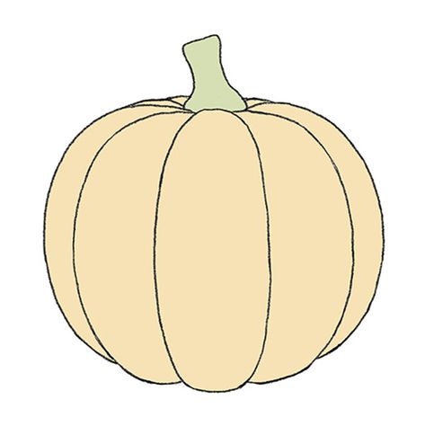 Butternut Squash Drawing, Squash Drawing, Pumkin Drawing Step By Step, Pumpkin Patch Drawing Easy, Pumpkin Sketches To Draw, Pumkin Drawing Cartoon Easy, Draw A Pumpkin, Pumpkin Drawing, Draw Two