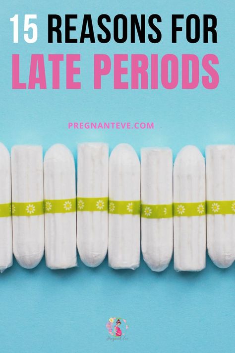 Late Period Not Pregnant, Period Remedies, Period Symptoms, Hygiene Hacks, Am I Pregnant, I Am Pregnant, The Menstrual Cycle, Late Period, Natural Remedies For Migraines