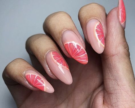 Summer Nails 2022, Best Summer Nail Color, Nail Polish Colors Summer, Cute Summer Nail Designs, Cute Pink Nails, Watermelon Nails, Nagellack Trends, Fun Nail Colors, Bright Summer Nails