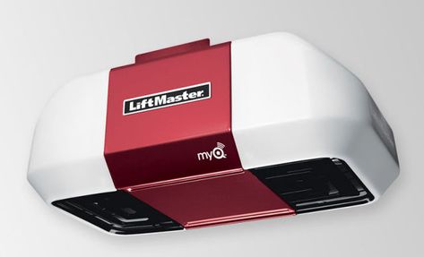 The+Best+New+Products+from+the+International+Builders+Show+2016 - PopularMechanics.com Liftmaster Garage Door Opener, Carriage Garage Doors, Garage Door Openers, Front Door Makeover, Front Door Paint Colors, Garage Door Makeover, Painted Front Doors, Garage Door Repair, House Front Door