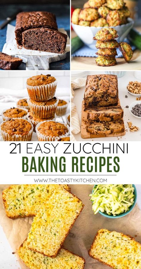 Ways To Use Up Zucchini, Baked Goods With Zucchini, Baking Zucchini Recipes, Zucchini Recipes Freezable, How To Use Zucchini, Zucchini Baking Recipes Healthy, Hidden Zucchini Recipes, Zucchini Recipes Baking, Zuchini Baking Recipes Healthy