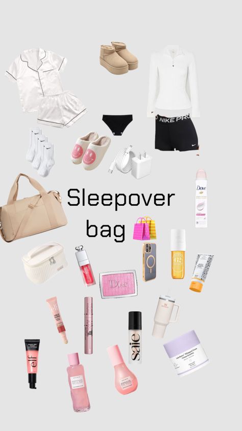 #sleepover#bag Sleepover Bag, Fun Sleepover Ideas, Skin Care, Skin