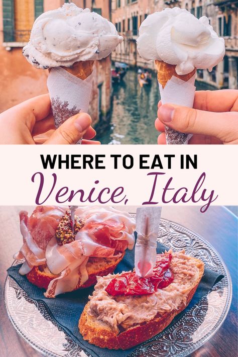 Places To Visit In Venice, Venice Italy Food, Venice Restaurants, Venice Food, Italy Restaurant, Italy Trip Planning, Food To Try, Italy Honeymoon, Visit Venice