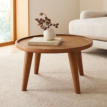 Asher Coffee Table (28") West Elm Coffee Table, Apartment Decoration, Coffee Table Ideas, Inspire Me Home Decor, Coffee Table Styling, Small Coffee Table, Cool Coffee Tables, Wooden Coffee Table, Decoration Inspiration