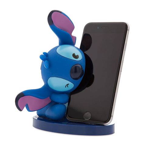 Disney character phone stands from Disney Store Lilo And Stitch Merchandise, ليلو وستيتش, Lilo And Stitch Quotes, Ear Hat, Stitch Toy, Stitch Quote, Stitch Drawing, Phone Stands, Iphone Stand