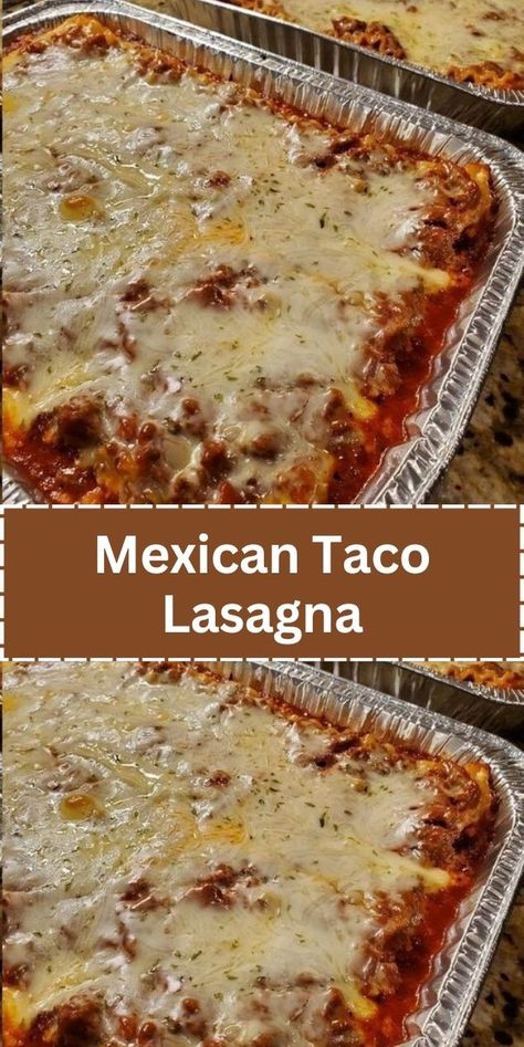 Mexican Taco Lasagna Mexican Taco Lasagna, Taco Lasagna Recipe, Spicy Taco Seasoning, Mexican Lasagna Recipes, Taco Lasagna, Lasagna Casserole, Mexican Lasagna, Spicy Tacos, Mexican Tacos