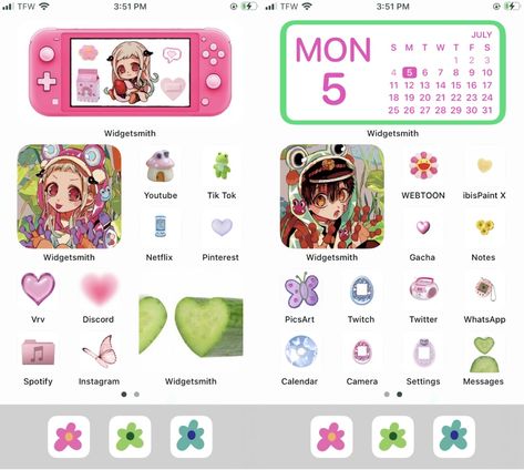 Tbhk Iphone Layout, Ddlc Phone Theme, Tbhk Homescreen, Tbhk Phone Theme, Manga Phone Theme, Manga Phone Layout, Lockscreen Ios, Wallpaper Ios, Ios Layout