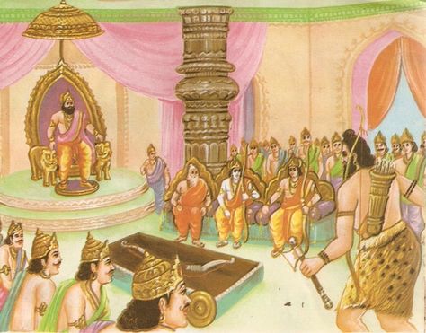 THE RAMAYANA - Part 2 Shiv Dhanush, Rama Image, Green Screen Footage, Lord Rama Images, Sri Rama, Folded Hands, Hindu Mythology, Young Prince, Two Brothers