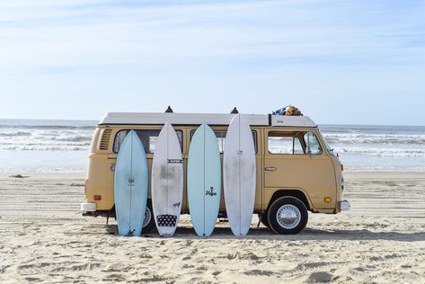 The ultimate surfboard quiver. Check out the four surfboards we decided to bring on our yearlong round-the-world surf trip and why we choose them. Mavericks Surfing, Gopro Surfing, Piper Mclean, Sup Surf, Surf Trip, Surf Life, Annabeth Chase, Water Photography, Volkswagen Bus