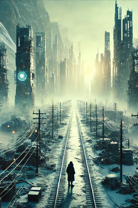 A world where Victorian aesthetics and futuristic technology collide. This haunting cityscape captures the essence of a post-apocalyptic world, blending history and innovation in a dystopian setting. Downloads Available @ https://slaacr.com Dystopian Town, Dystopian Background, Dystopian Setting, Victorian Aesthetics, Space Horror, Bizarre Fashion, Apocalyptic World, Dystopian World, Dystopian Art