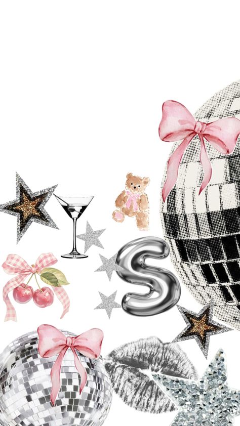 S Letter Aesthetic Wallpaper, A And S Wallpaper, Letter S Wallpaper Aesthetic, Initial S Wallpaper, S Wallpaper Letter Iphone, Letter S Wallpaper, S Wallpaper Letter, Iphone Letters, Disco Ball Birthday