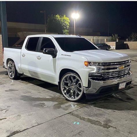 White Chevy Silverado, Pink Chevy Trucks, 2015 Chevy Silverado 1500, Chevrolet Trucks Silverado, Chevy Silverado Accessories, 1959 Chevy Truck, Dream Cars Lexus, 2003 Chevy Silverado, Silverado Crew Cab