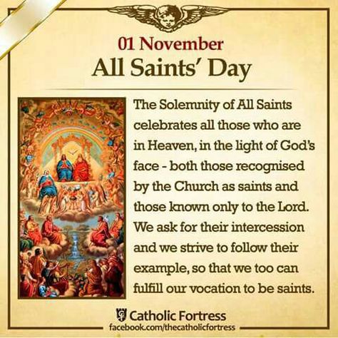 All Saints Day Quotes, All Saints Day Quote, All Saints Day Prayer, Saints Days, Saint Quotes Catholic, All Souls Day, Spiritual Prayers, Pictures Of Jesus Christ, All Saints Day