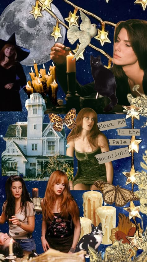 Practical Magic Aesthetic, Witch Inspiration, Edge Of 17, Cool Collages, The Season Of The Witch, 90s Whimsigoth, 17 Birthday, Witch Core, Energy Healing Spirituality