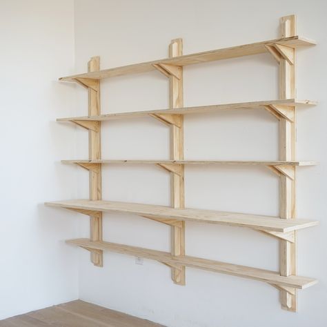 Nyc Rooms, Store Shelves Design, Homemade Modern, Shoe Organization, Front Wall Design, Living Room Aesthetic, Room Bookshelf, Shelves Design, Plywood Shelves