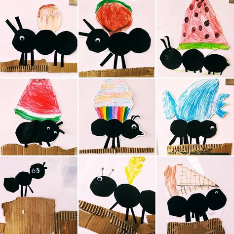 ARTplay | How cute are these ants! #antart #antcollage #gr2artwork | Instagram Ant Crafts, Ant Art, First Grade Art, Kindergarten Art Lessons, Middle School Art Projects, 2nd Grade Art, Classroom Art Projects, Jr Art, Elementary Art Projects