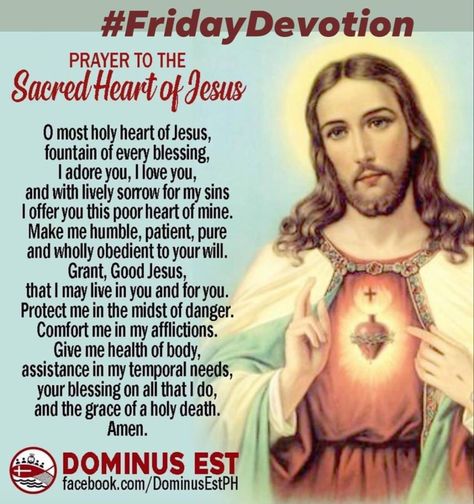 Prayer to the Sacred Heart of Jesus. “o Most Sacred Heart of Jesus, have mercy on us & make our hearts like unto Thine.” #SacredHeartOfJesus❤️ #FridayDevotion Sacred Heart Novena, Sacred Heart Devotion, Most Sacred Heart Of Jesus, Weekend Blessings, Saying The Rosary, Catholic Beliefs, The Sacred Heart Of Jesus, Novena Prayers, Hope Inspiration