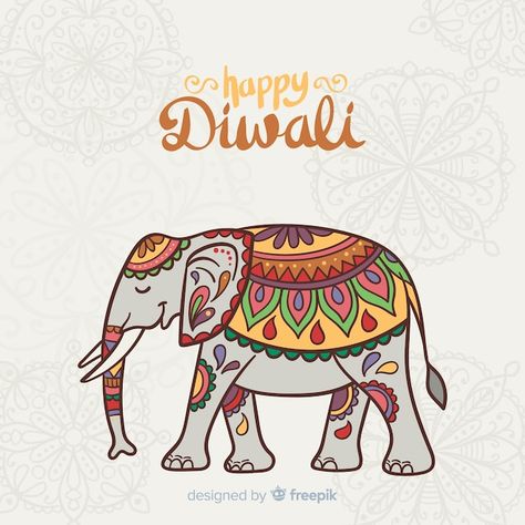 Free vector lovely hand drawn diwali bac... | Free Vector #Freepik #freevector #diwali-background #diwali-light #diwali-decoration #diwali-festival Diwali Wishes Messages, Diwali Message, Diwali Background, Status Wallpaper, Diwali Wishes, Diwali Festival, Wishes Messages, Whatsapp Dp, Psd Icon